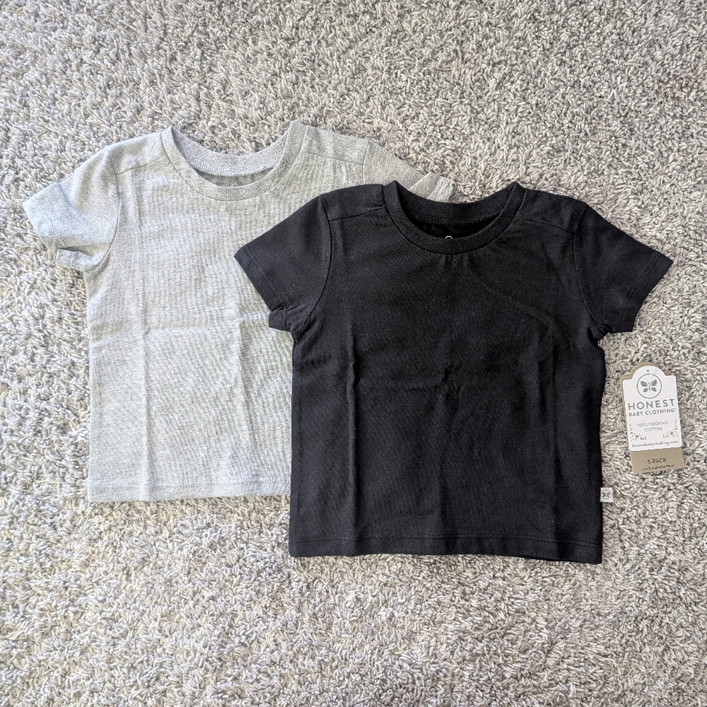NWT HONEST baby boys shirts
